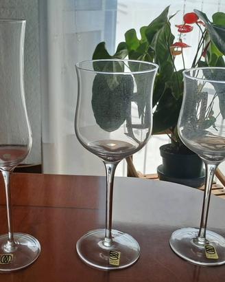 Servizio 36  Bicchieri Cristallo Vintage 1986 