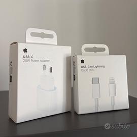 NUOVO Apple Cavo 1MT Lightning + Caricatore  20W