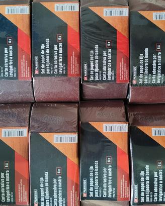 set carta abrasiva parkside