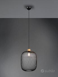 Lampadario moderno nero