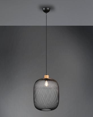 Lampadario moderno nero