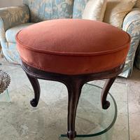 3 Pouf in legno restaurati