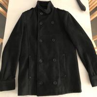 Cappotto a doppio petto Pull and Bear taglia M
