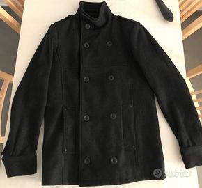 Cappotto a doppio petto Pull and Bear taglia M
