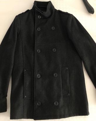 Cappotto a doppio petto Pull and Bear taglia M