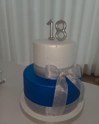 torta scenografica in gomma Eva 