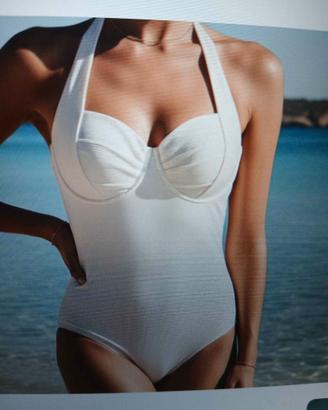 Costume Body bianco Coppa B