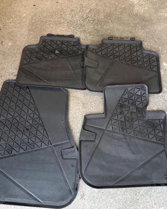 Set 4 tappeti gomma originali bmw x1