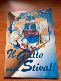 Il gatto con gli stivali: leggi e colora