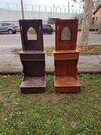 N.2  confessionali  inginocchiatoio prezzo cad.