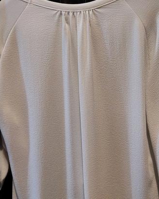 Blusa color avorio