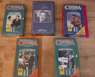5 VHS nuovi imballati, vedi foto x titoli.
