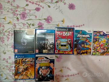 giochi PlayStation 2,3,4 e Wii 