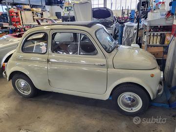 rarissima Fiat 500 D del 1963