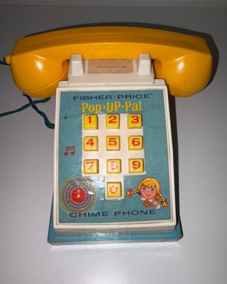 Fischer price telefono anni 70