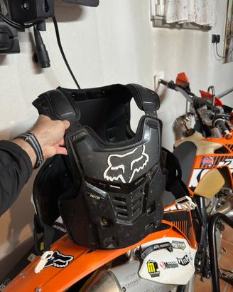 Pettorina Fox Raptor motocross enduro taglia S/M