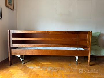 Letto legno bambini o anziani sponda di sicurezza