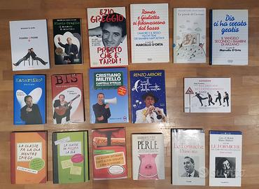 15 libri umoristici (Oreglio, Ficarra & Picone...)