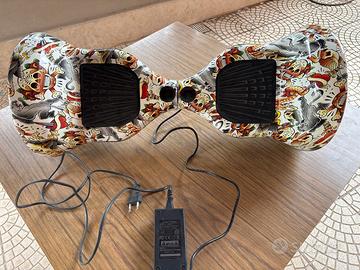 🛴 Hoverboard Elettrico con Fantasia Tattoo