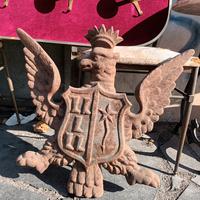 Antico stemma casale in ghisa !!!