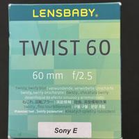 Obiettivo Lensbaby Twist 60 mm f2.5 Sony E-mount