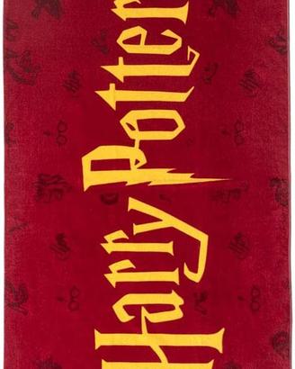 Harry Potter - unisex - Telo Mare Spiaggia - rosso