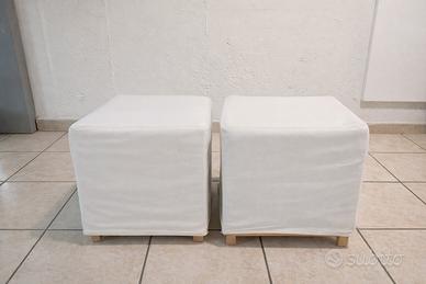 2 pouf cubi 40x40x40cm