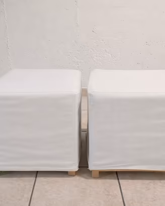 2 pouf cubi 40x40x40cm