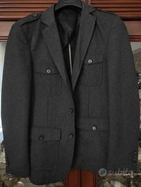 Giacca uomo Piazza Italia M grigia misto lana