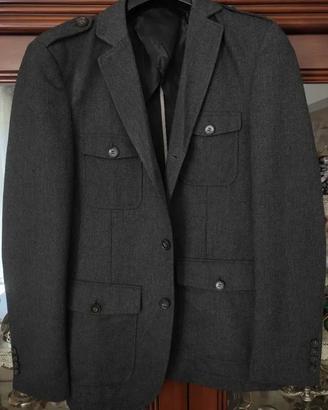 Giacca uomo Piazza Italia M grigia misto lana