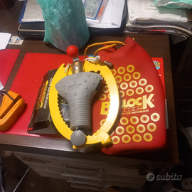 Antifurto moto da mettere sulla ruota