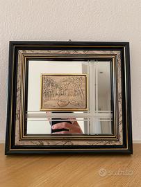 Quadro bassorilievo Bagnato Argento 925 - Fioretti