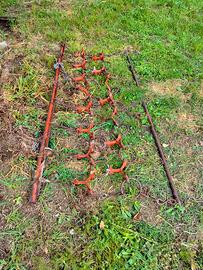 Erpice per prati trainato