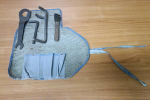 Lambretta sacca porta attrezzi originale anni 50