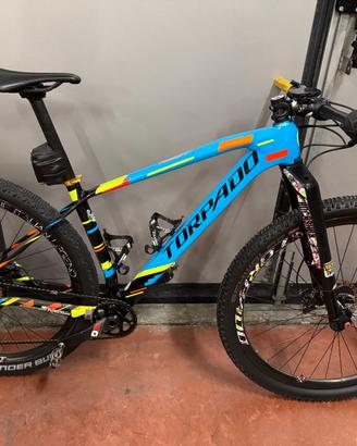 Bicicletta mtb torpado ribot X mountain bike carbo