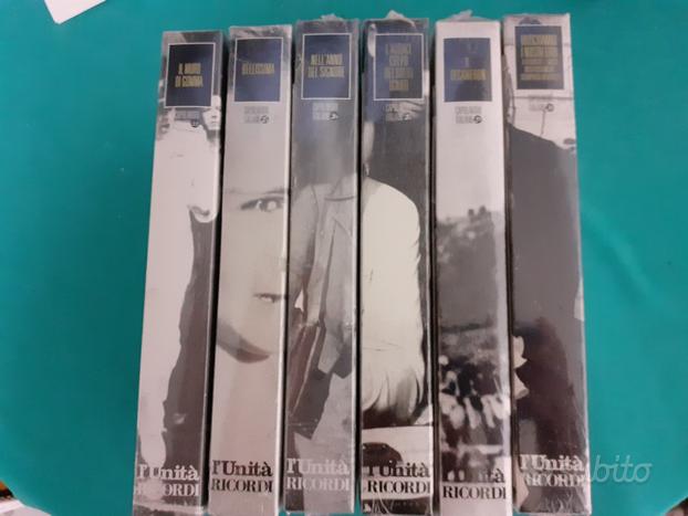 6 Vhs Sigillate De L Unit I Capolavori Italiani Audio Video In 