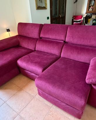 Divano 4 posti microfibra PoltroneSofà