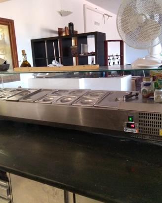 Vetrina frigo da pizza