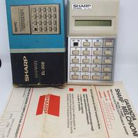 Calcolatrice vintage Sharp Elsimate EL-208