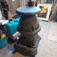 Stufa in ghisa Vintage, molto potente smontabile 