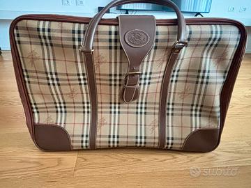 Valigia vintage Burberry
