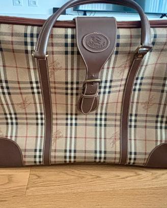 Valigia vintage Burberry