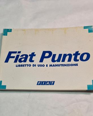 Fiat Punto libretto uso e manutenzione 