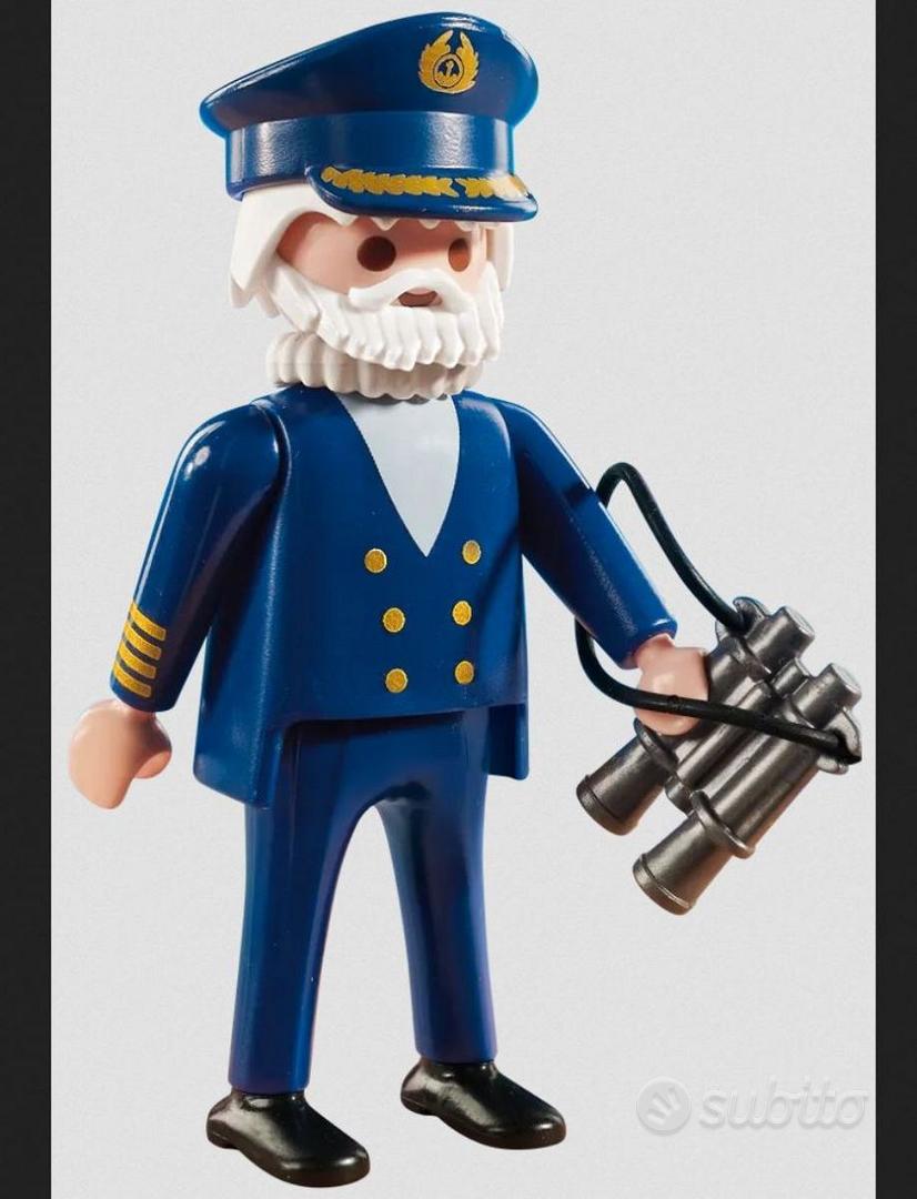 Playmobil 9143 – Captain Findus Capitaine, Figurine Rare, Neuve
