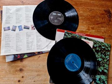 Coppia vinili 33 giri vintage 