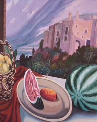 quadro grande per sala colazioni, ristoranti, b&b