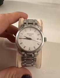 Tissot Cronografo Donna Argento Bianco