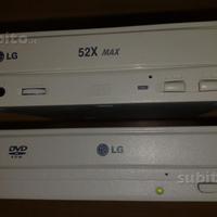 Lettore dvd lg + masterizzatore cd lg