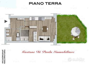 Appartamento di 80 m² con 1 locale a Milano