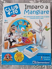 gioco da tavolo Imparo a mangiare Clementoni 